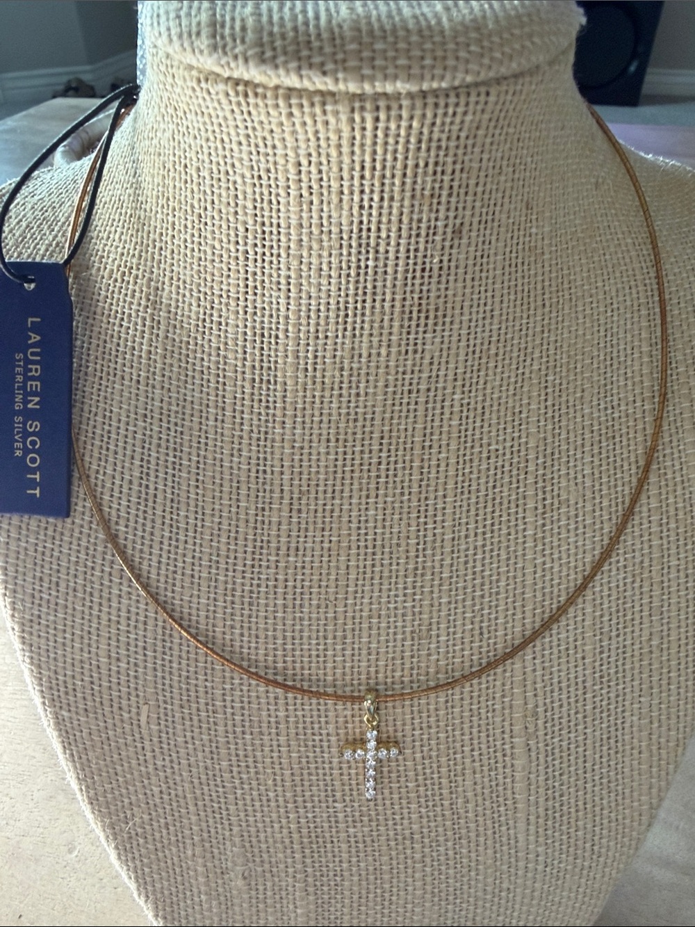 Sterling Silver Cross Pendant Necklace